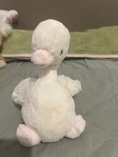 Jellycat *Rare* Retired Syllabub Swan with Chime Sound No Paper Tag