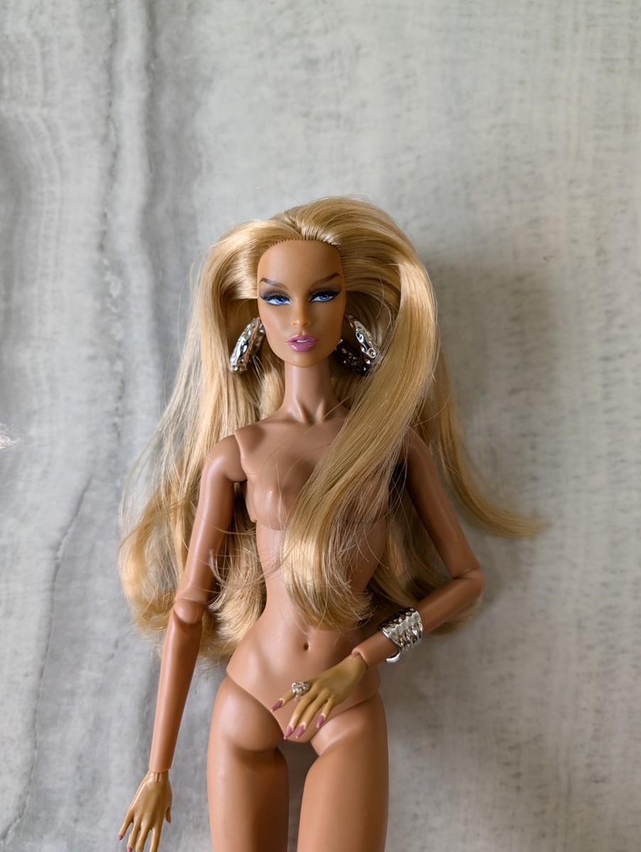 Fashion Royalty Doll Collection !! French Kiss Nude Doll Only