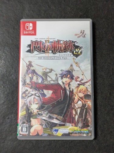The Legend of Heroes Trails of Cold Steel II Kai Nintendo Switch Japan Game Used