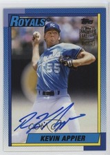 2018 Topps Archives Fan Favorites 1990 Design Kevin Appier #FFA-KA Auto 6e0