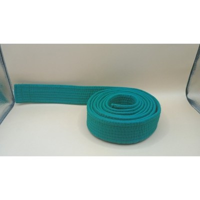 Tiger Claw Taekwondo Teal Belt Size 2 Lightweight Student Karate