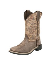 Smoky Mountain Western Boots Girls Oasis Leather Brown Tan 3413C