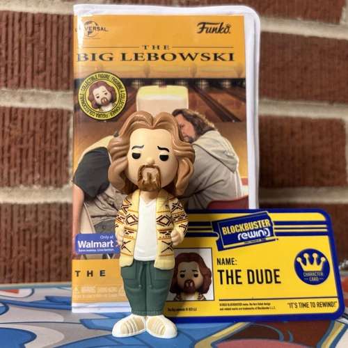 Funko Blockbuster Rewind Vinyl Figure - THE DUDE (Common) The Big Lebowski