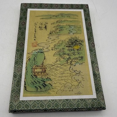 Painting Folding Booklet Book Double Rice Xuan Paper Brush Ink Calligraphy