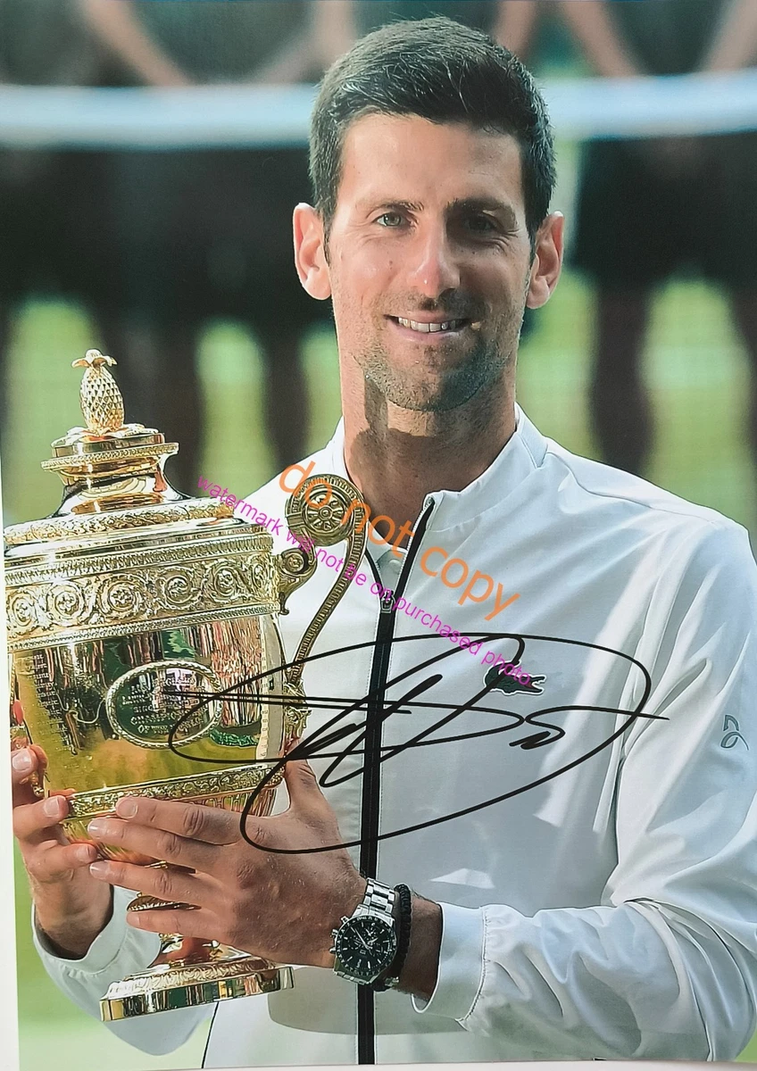 Preços baixos em Novak Djokovic Tennis itens Original Autografada