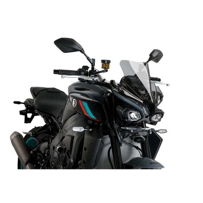 PUIG WINDSCHUTZSCHEIBE NAKED NG SPORT FUR YAMAHA MT-10 SP 22-25 LEICHT GETONT
