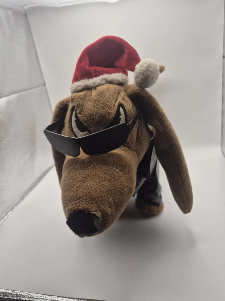 Vintage Dachshund Wiener Animated Biker Dog Plush Musical Dances to Low Rider - Image 4 of 4