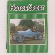 Motor Sport Magazine May 1980 Vol. LVI No. 5 – Vintage UK Racing History