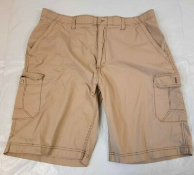 Wearfirst Free Band Micro Ripstop Men's Size 42 Beige Cargo Pockets Shorts 