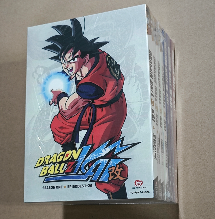 Dragon Ball Z Kai Complete Series Seasons 1-7 (DVD 28-Discs Epi 1
