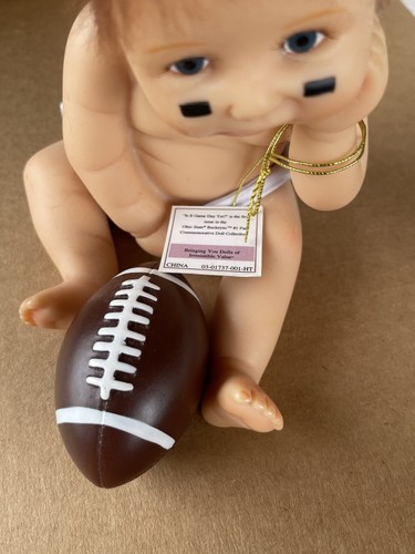 Ashton Drake Galleries "Is It Game Day Yet" Collectible Baby Doll figurine OSU - Picture 4 of 5