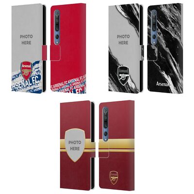 PERSONALIZED ARSENAL FC CUSTOMISED PHOTOS LEATHER BOOK CASE FOR XIAOMI PHONES