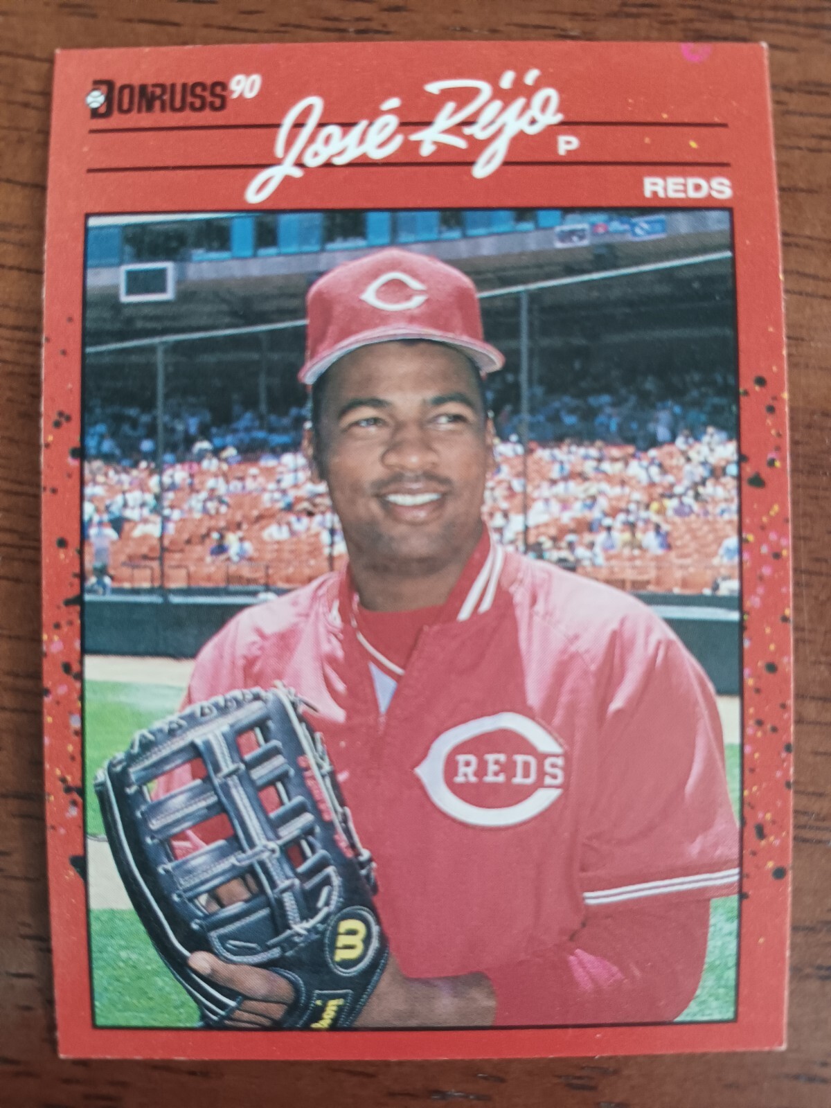 JOSE RIJO CINCINNATI REDS 1990 DONRUSS BASEBALL CARD #115 | eBay