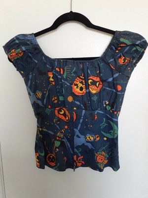 pinup couture peasant top