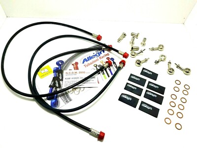 KIT BRAKE HOSES FRONT AND POST BLACK ATTACHMENTS GREY KAWASAKI 750 Z 2004-2005 2006