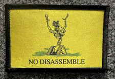 No Disassemble Patch Hook & Loop Fun Johnny Five Gadsden Parody