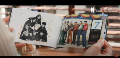 BTS 10th Anniversary Stamp + Commemorative Stamp Packet (Stamps+