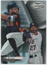 Jose Altuve 2018 TOPPS GOLD LABEL Class 3 Base #4 Astros