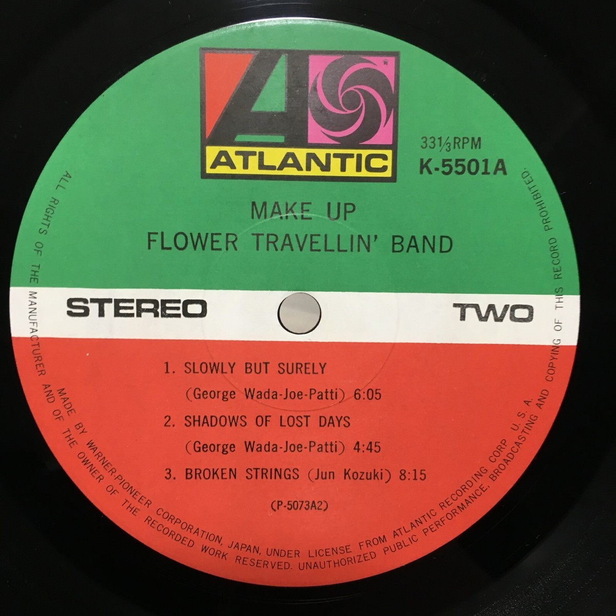 新品 FLOWER TRAVELLIN' BAND \