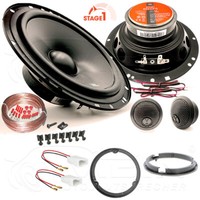 Jbl Lautsprecher FüR Suzuki Swift V 2010-2017 Heck Hinten 2-Wege 200W 165 #B87T