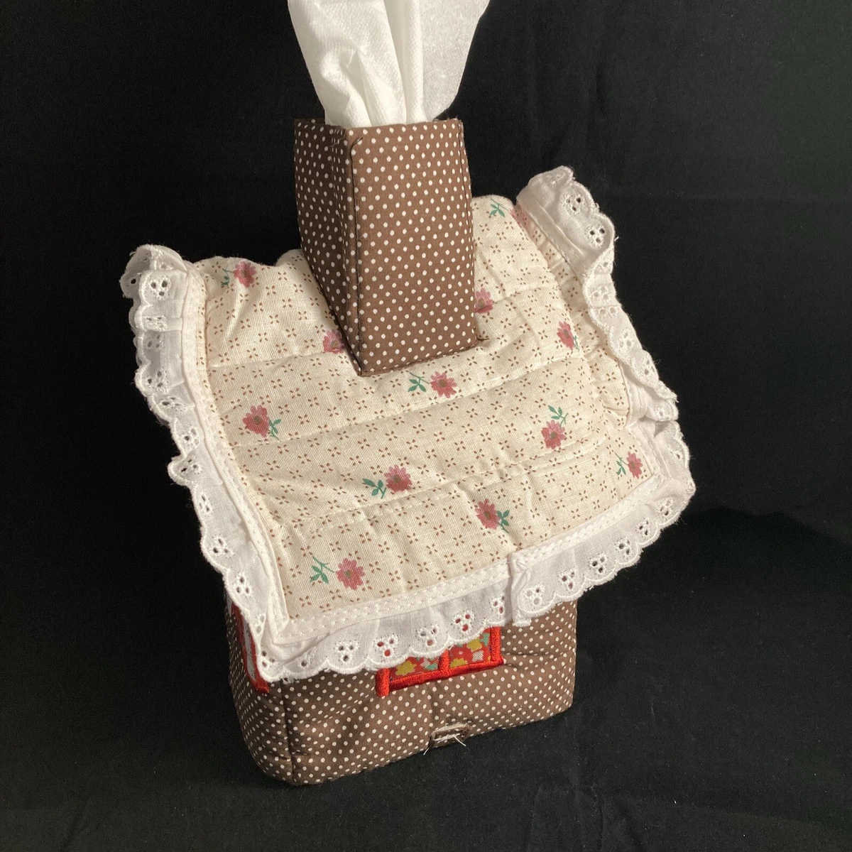 Shabby chic 2024 tissue box cover