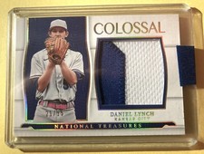 Daniel Lynch Gold #/25🔥2022 Panini National Treasures Colossal Materials Royals