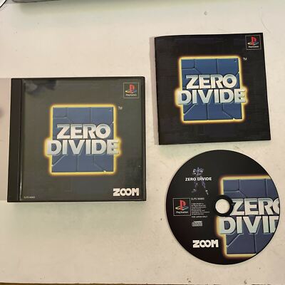 Zero Divide - PlayStation PS1 NTSC-J JAPAN 1995 Game with Manual 