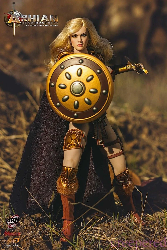 Figura Cazadora Cabeza Arhian Phicen 1/6 PL2016-85 Completa con Juego de Caja Foto 2 de 4