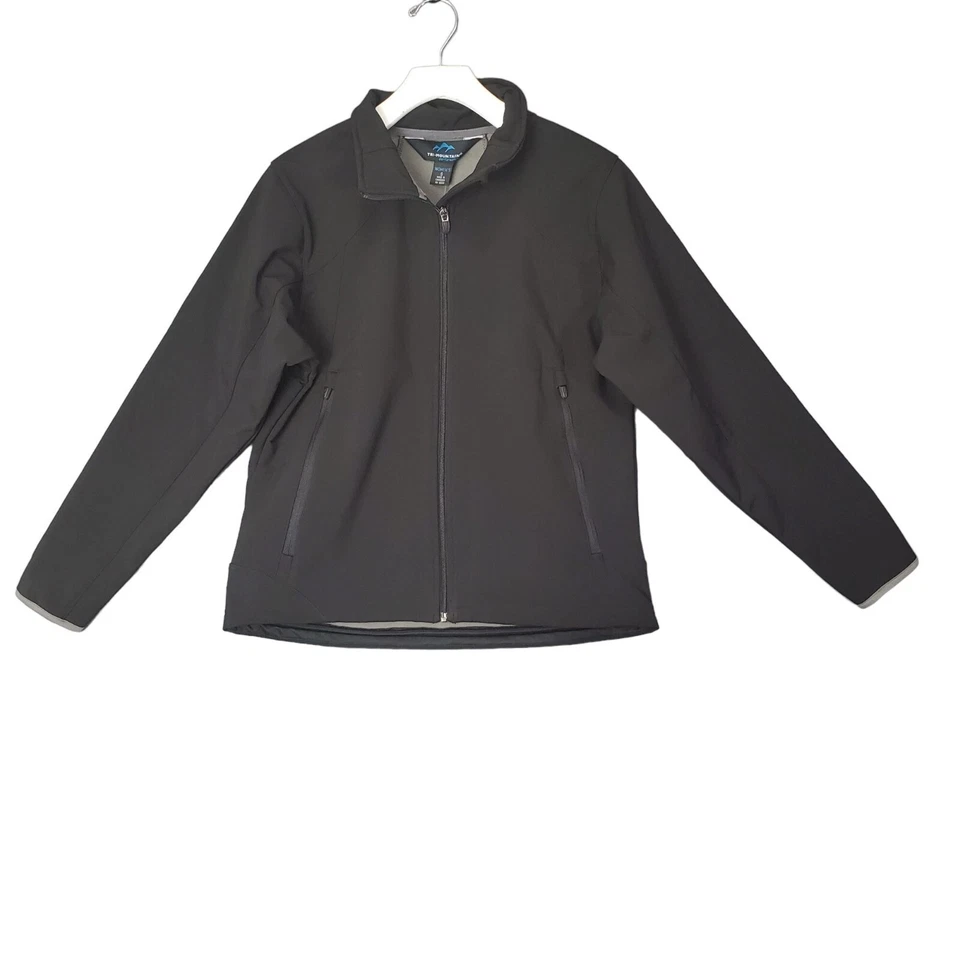 Chaqueta para mujer TRI-MOUNTAIN PERFORMANCE TALLA S forrada de lana negra al aire libre nueva con etiquetas Foto 2 de 4