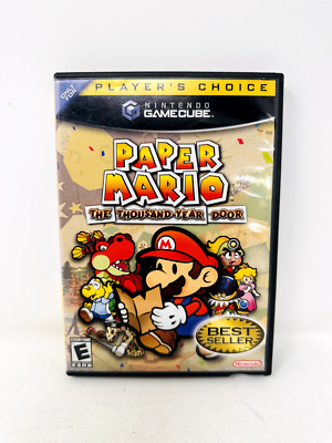 Paper Mario: The Thousand-Year Door (Nintendo Gamecube, 2004) w/ Inserts