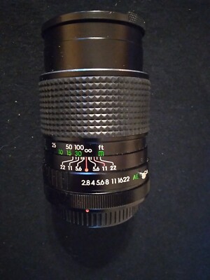 Coated Super Albinar Auto1: 2.8 f=135mm No 864833 52Ø Camera Lens