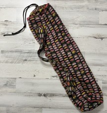 prAna Yoga Mat Holder Sling Bag Carrier Adjustable Strap Pockets Zip Drawstring