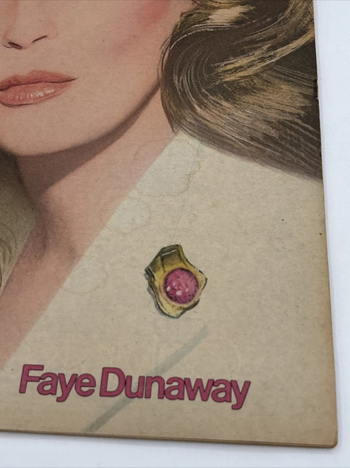 Andy Warhol Interview Magazine Faye Dunaway 1982 Foto 4 de 4