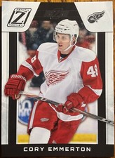 2010-11 Zenith Rookie RC Cory Emmerton #167 Detroit Red Wings #’d 650/999