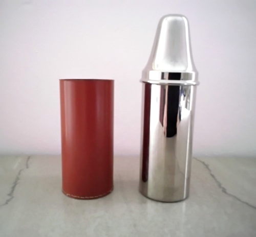 Vintage 1940's German Cocktail Shaker Companion 7 Piece Flask Set "Rare" - Picture 19 of 24