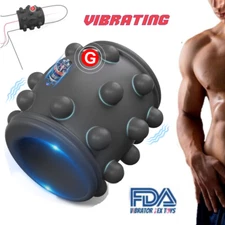 Vibrating Penis Sleeve Extender Cock Ring Male Couple Sex Toys For Men Erection
