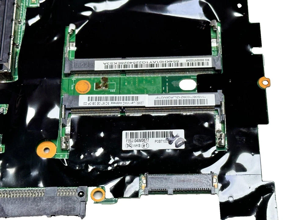 ✔️Lenovo ThinkPad X220 X220i Motherboard i5 04Y1822 04W3287 04W0676 04W0677 - Image 2 of 4