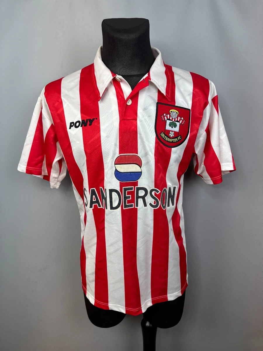 SOUTHAMPTON 1995 1997 HOME SHIRT FOOTBALL SOCCER JERSEY PONY MENS