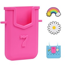 Bogg Phone Holder Silicone Charm Insert for Beach Bags Fits Most Phones