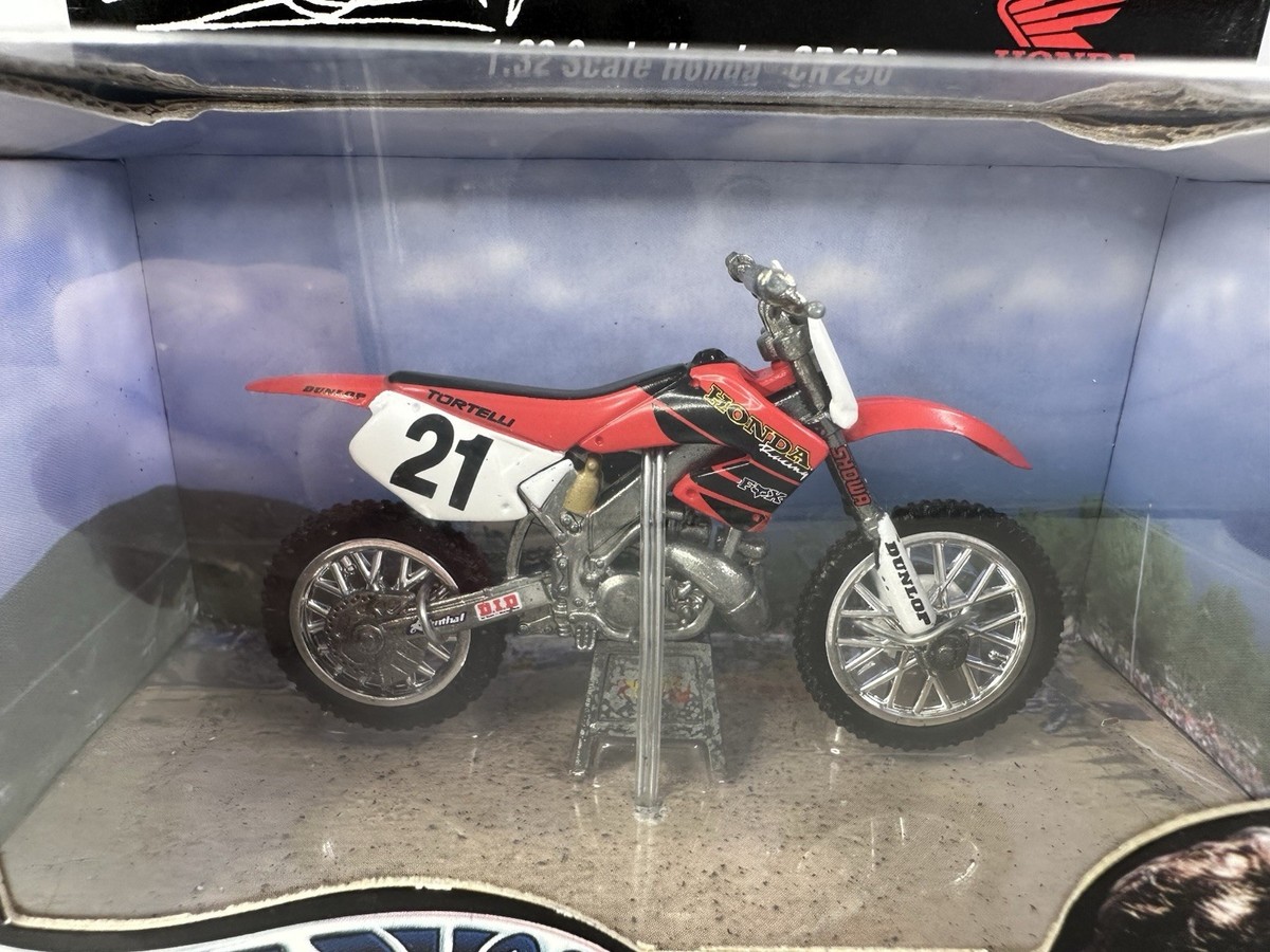 Rare Vintage 2000 Hot Wheels Racing Sebastien Tortelli Honda CRF