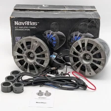 NavAtlas 6.5" 200W Amplified Roll Cage Speakers Pair (NT650AT)