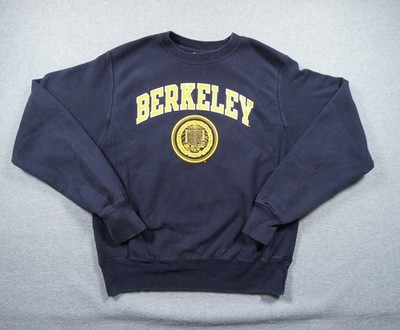 UC Berkeley Sweatshirt Mens Small Blue Crewneck College University Reverse Weave