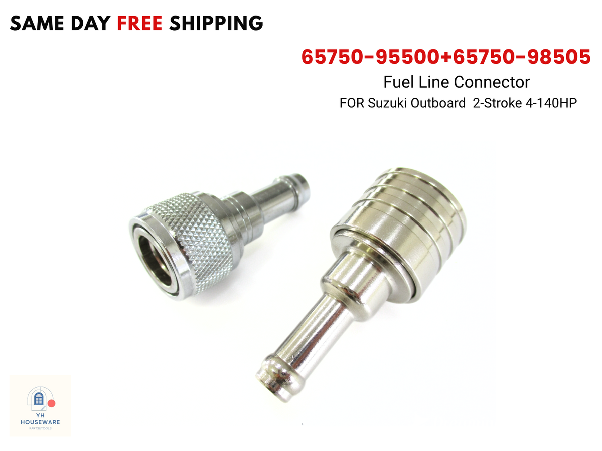 65750-95500+65750-98505 FOR Suzuki Outboard Fuel Line Connector 2