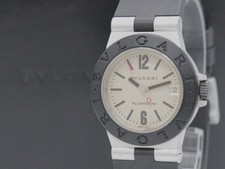 [QUASI NUOVO con SCATOLA] BVLGARI Orologio Alluminio AL32A Data Quarzo Uomo da JAPANY794