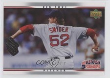 2007 Upper Deck World Series Champions Boston Red Sox Kyle Snyder #22 0h1