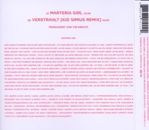 Marteria Marteria Girl (CD) - Bild 3 von 3