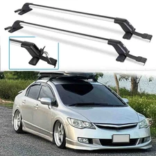 For Honda Civic 41.3" Top Roof Racks Cross Bars Cargo Carrier Luggage w/ Lock