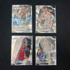 WASHINGTON MYSTICS (4) 2024 Panini Prizm WNBA Silver Cracked Ice  (W10)