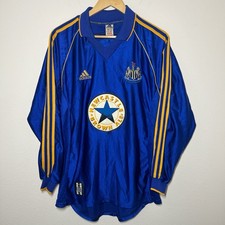Newcastle 1998-1999 Away Long Sleeve Jersey | Vintage Soccer L