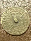 War Of 1812 Brass Jackson’s Victory Coat Button Very Rare  Historical Piece